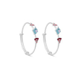 Silver Baby Kada – Elephant & Pizza