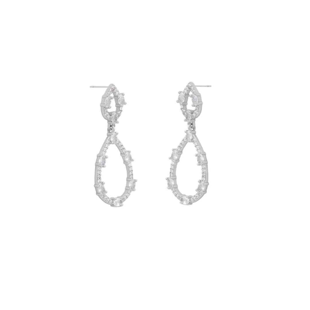 Mashha 925 Silver She Is Born Diva Earrings Mashha