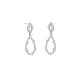 Mashha 925 Silver She Is Born Diva Earrings