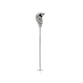 Silver Parrot Motif Hair Accessory Mashha