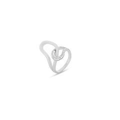 Entwined Elegance 925 Silver Ring