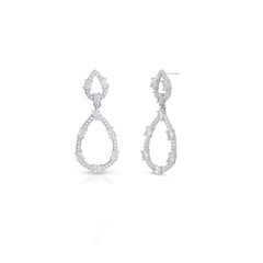 Mashha 925 Silver She Is Born Diva Earrings