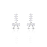Crystal Bow Elegance Earrings