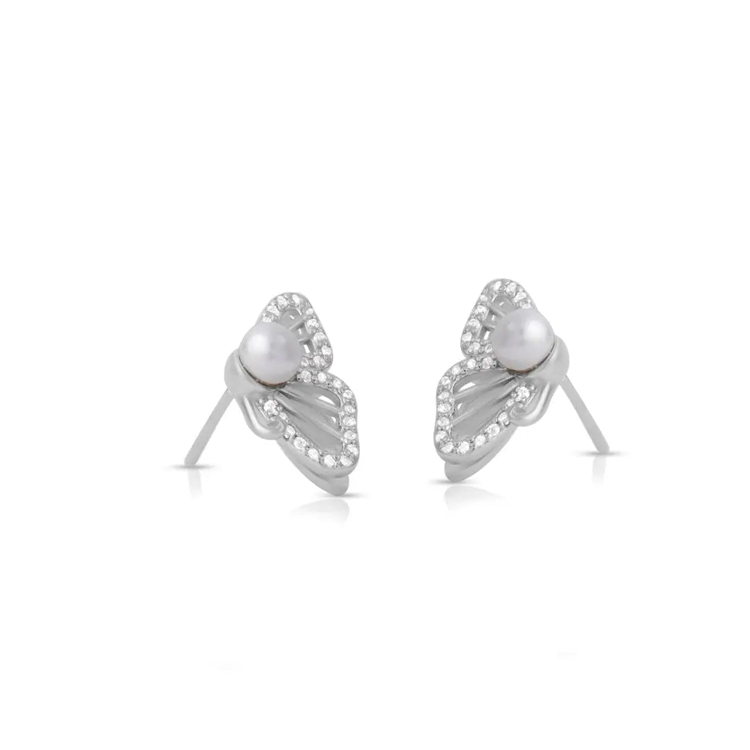 Mashha 925 Silver Titli Tadka Earrings Mashha