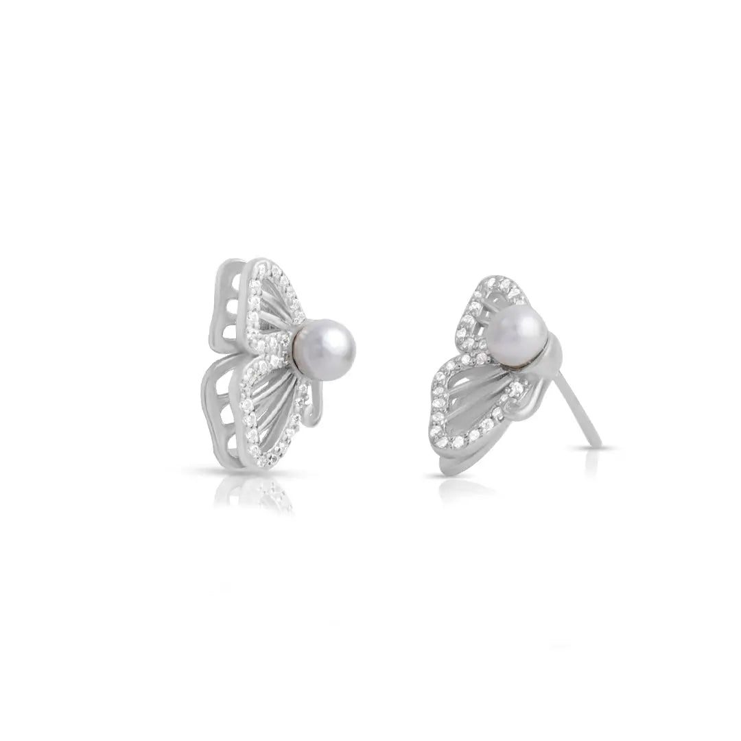 Mashha 925 Silver Titli Tadka Earrings Mashha