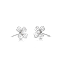 Mashha 925 Silver Garden's Girlfriend Earrings