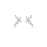 Crystal Flutter Studs