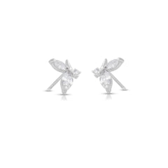 Crystal Flutter Studs
