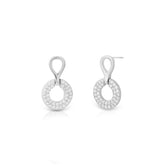 Halo Loop Drop Earrings