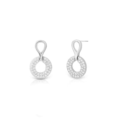 Halo Loop Drop Earrings