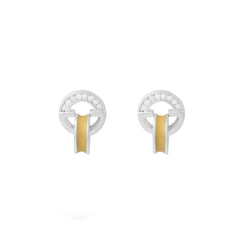 Mashha 925 Silver Office 9 to 5 Earrings