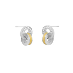 Mashha 925 Silver Office 9 to 5 Earrings