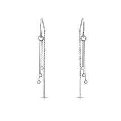 Silver Sway Sui Dhaga Earrings