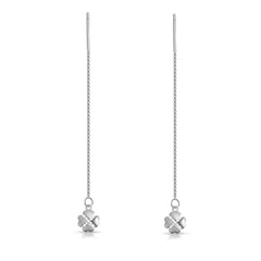 Clover Glint Sui Dhaga Earrings