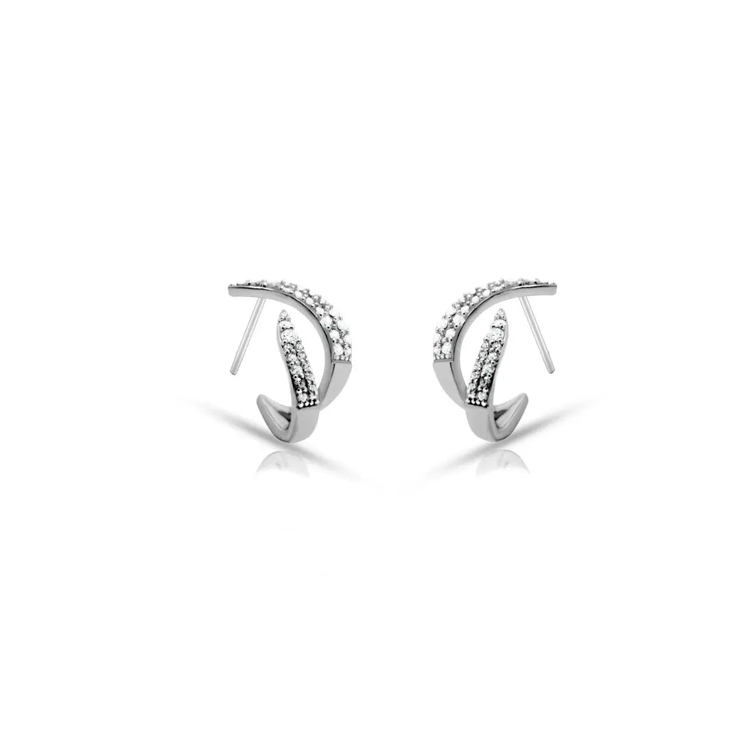 Mashha 925 Silver Simplicity Earrings Mashha