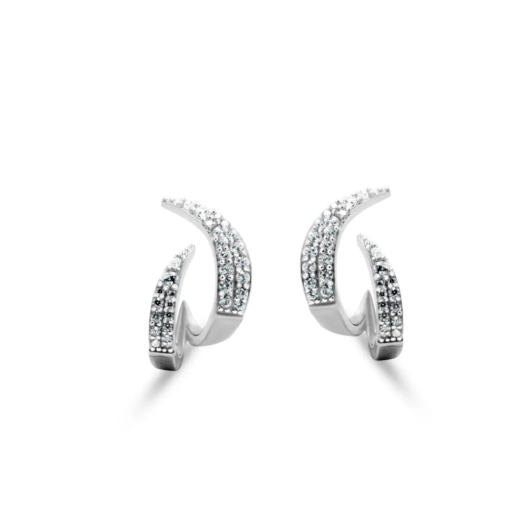 Mashha 925 Silver Simplicity Earrings Mashha