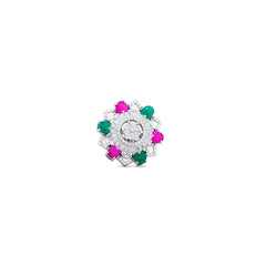 Regal Bloom Cocktail Ring