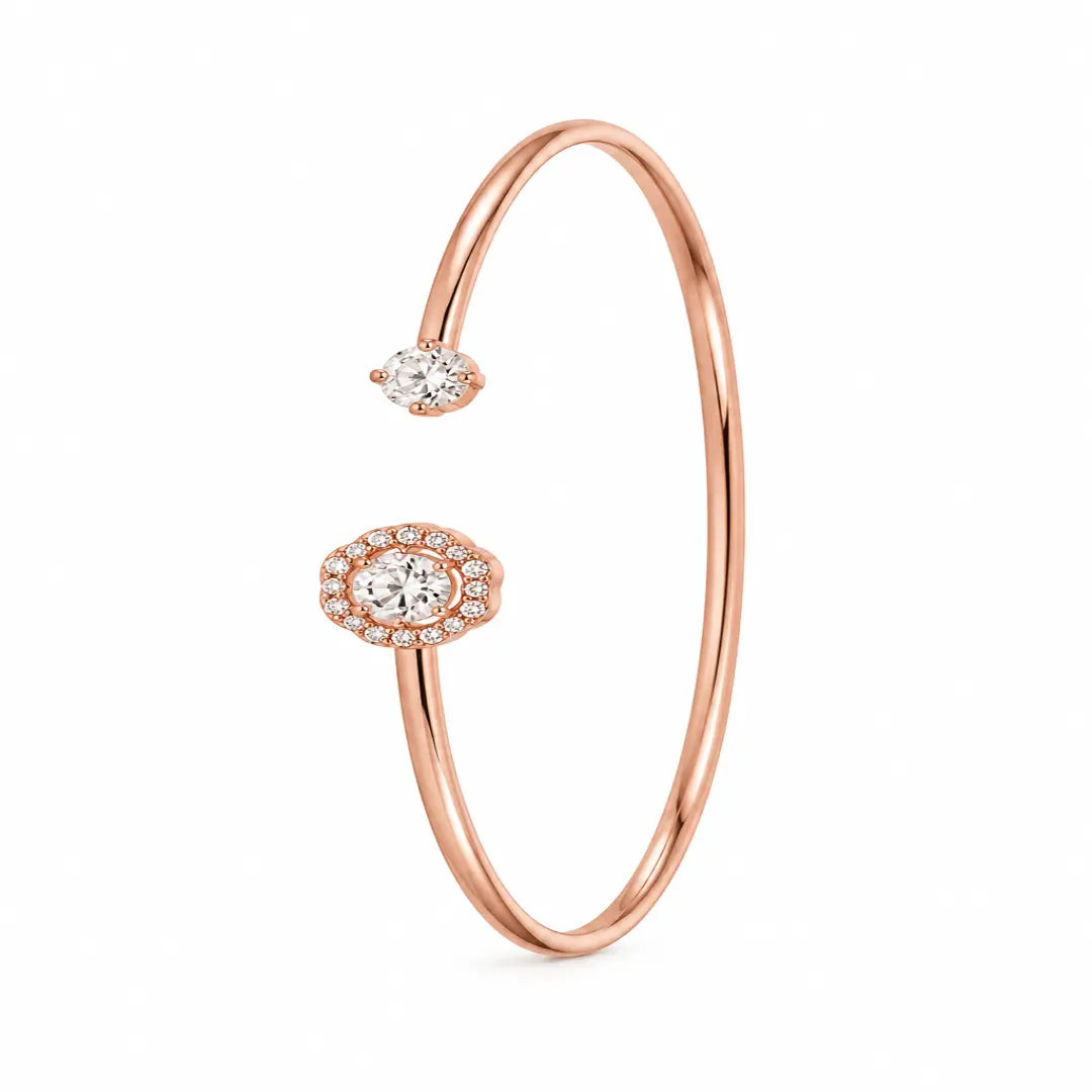 Aurielle Bloom Open Cuff Bracelet Mashha