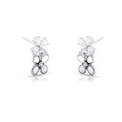 Mashha 925 Silver Bloomlight Duo Studs Mashha