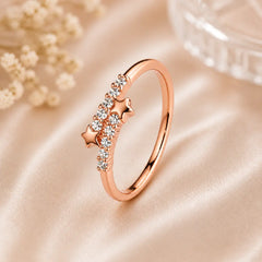 Mashha 925 Silver Celestia Starfall Ring Mashha