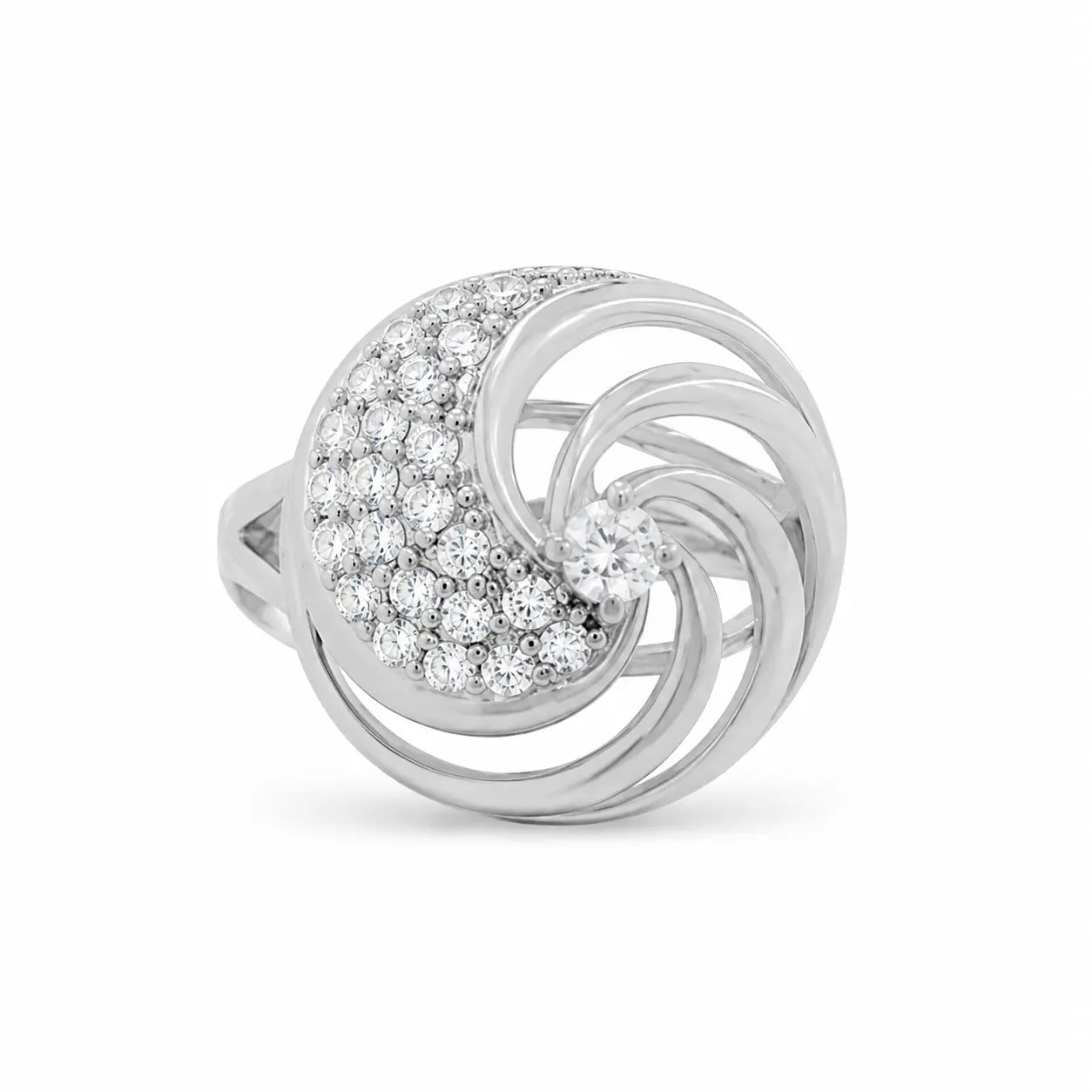 Celestial Swirl 925 Silver Ring Mashha