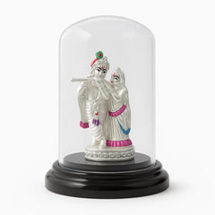 Radha Krishna 999 Silver Idol Mashha