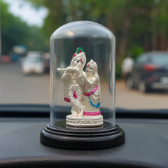 Radha Krishna 999 Silver Idol Mashha