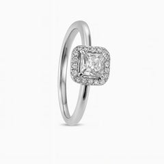 Radiant Halo Princess Ring (Adjustable) Mashha