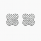 Sparkle Clover Studs
