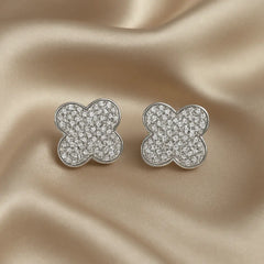 Mashha 925 Silver Phool Earrings Mashha