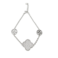 Eterna Clover Charm Bracelet