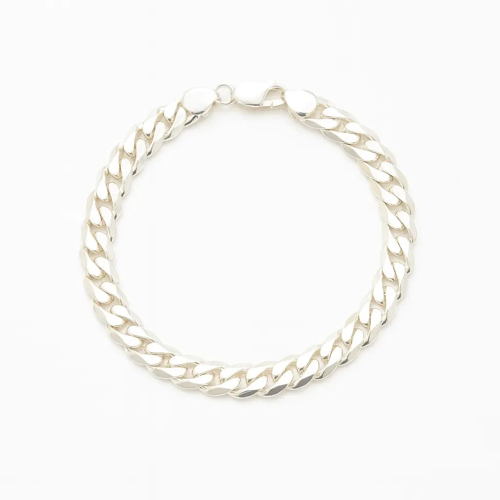 Classic Curb Chain Bracelet Mashha