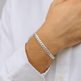 Classic Curb Chain Bracelet Mashha