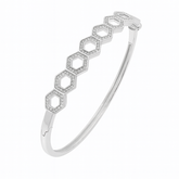 Hexa Elegance 925 Silver Bracelet