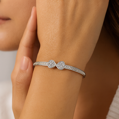 Eternal Sparkle Infinity Bangle