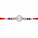 Mashha 925 Silver Smiley Bhai Rakhi Mashha