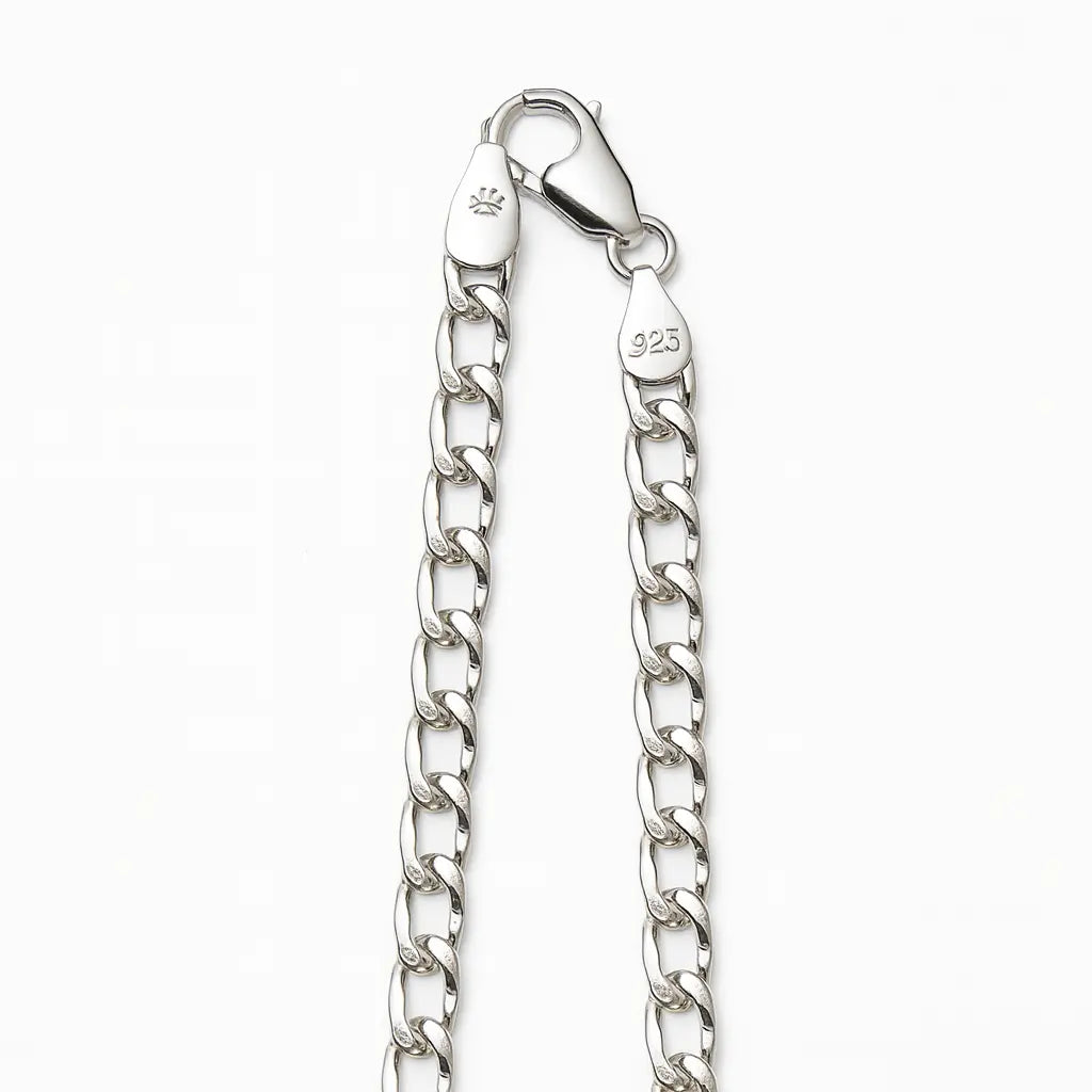 Mashha 925 Silver Regal Link Chain Mashha