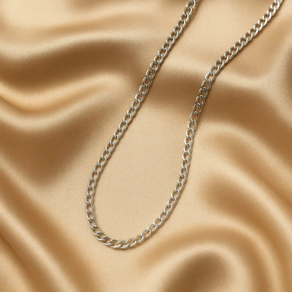 Mashha 925 Silver Regal Link Chain Mashha
