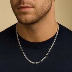 Mashha 925 Silver Regal Link Chain Mashha