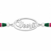 Mashha 925 silver Veerji Love Silver Rakhi Mashha