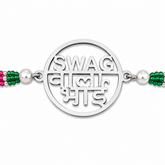 Mashha 925 silver Swag Wala Bhai Silver Rakhi Mashha