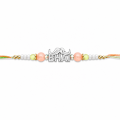 Mashha 925 silver Classic BHAI Silver Rakhi Mashha