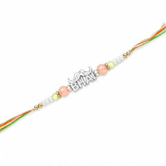 Mashha 925 silver Classic BHAI Silver Rakhi Mashha