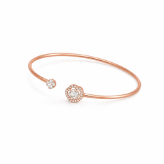 Aurielle Bloom Open Cuff Bracelet