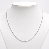 Mashha 925 Sterling Silver Rhodium Plated Legacy Ball Chain Mashha
