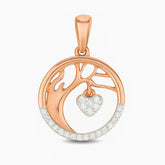 Rose gold Tree of Life Pendant Mashha