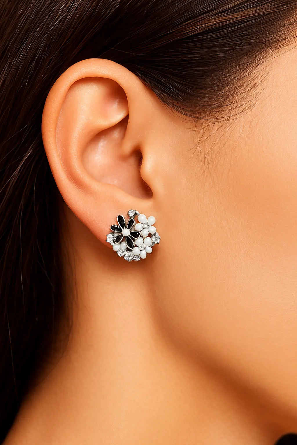 Mashha 925 Silver The Blooming way Earrings Mashha