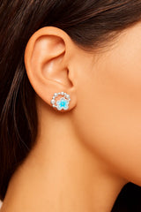 Mashha 925 Silver Simply Shorty Earrings Mashha