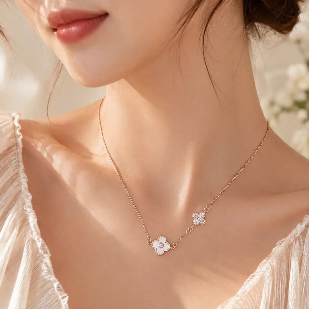 Mashha Celestia Clover Pendant Chain Mashha