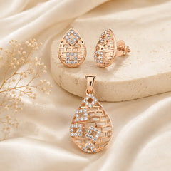 Mashha 925 Sterling Silver Starlit Weave Set Mashha